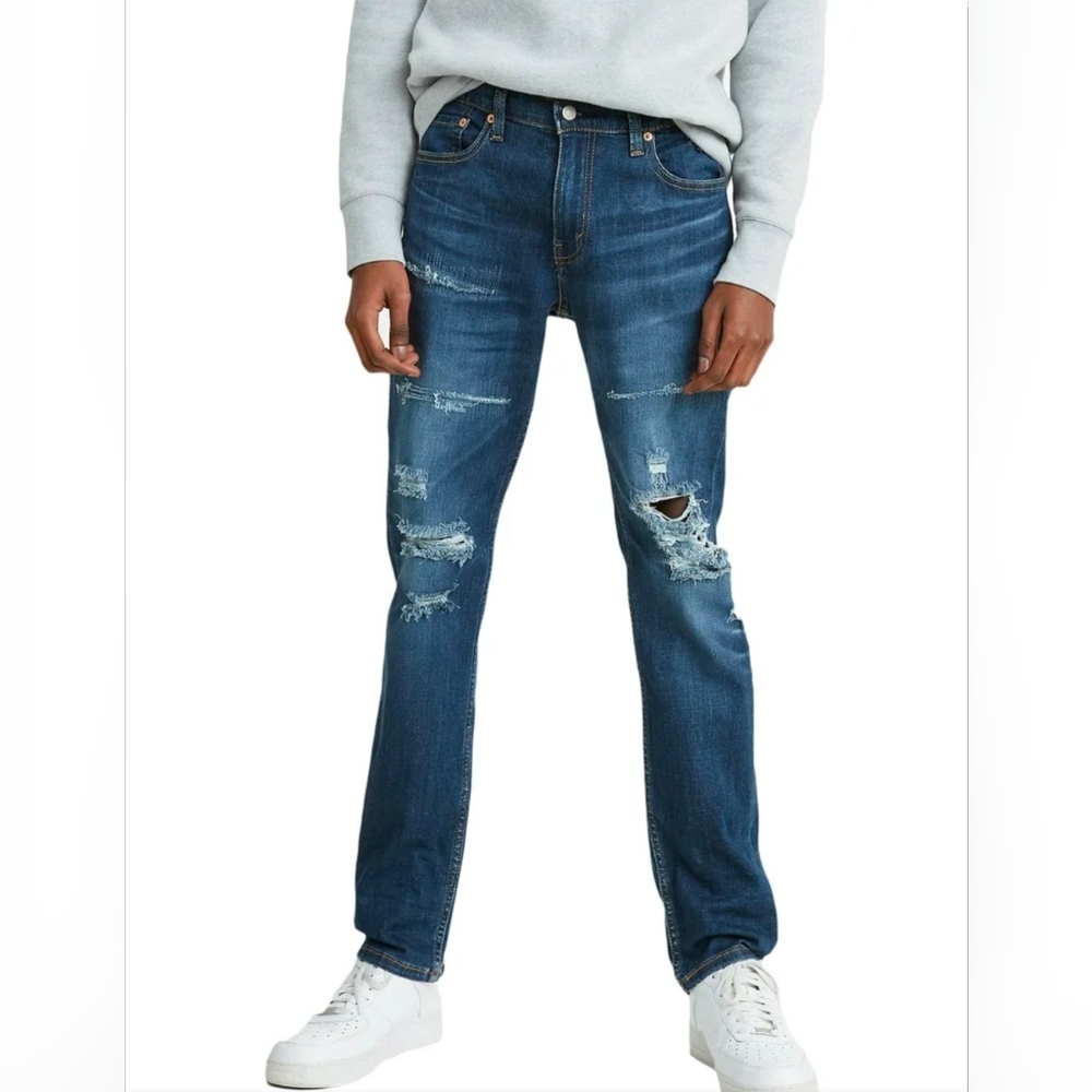 LEVIS 511 Men's 30x32 Distressed Style Slim Straight Jeans